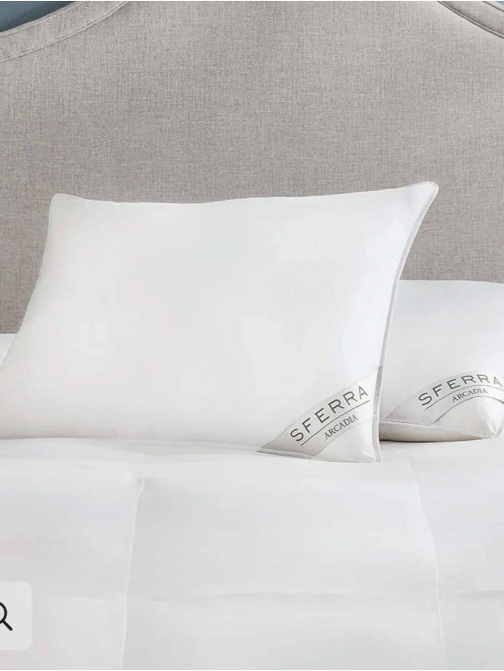 SFERRA pillows which